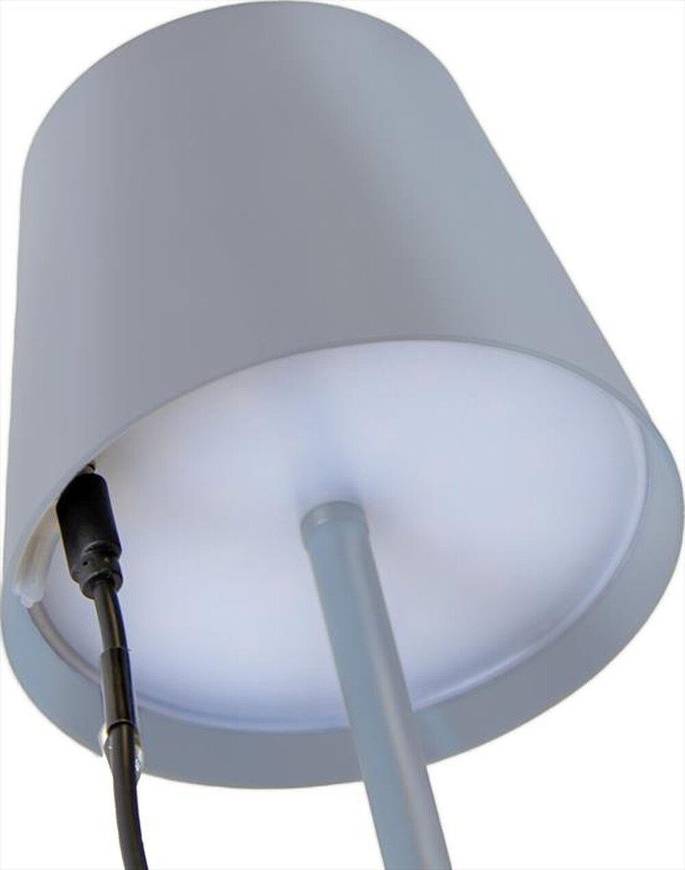 "MAJESTIC - Lampada d'appoggio AGATA AP-Azzurro Pastello"