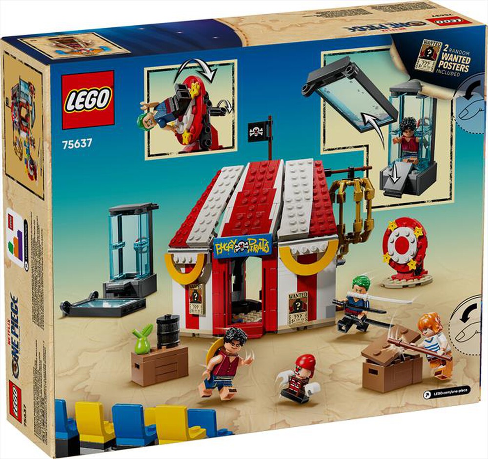 Immagine del prodotto LEGO - ONE PIECE Tenda del circo di Bagy il Clown 75637
