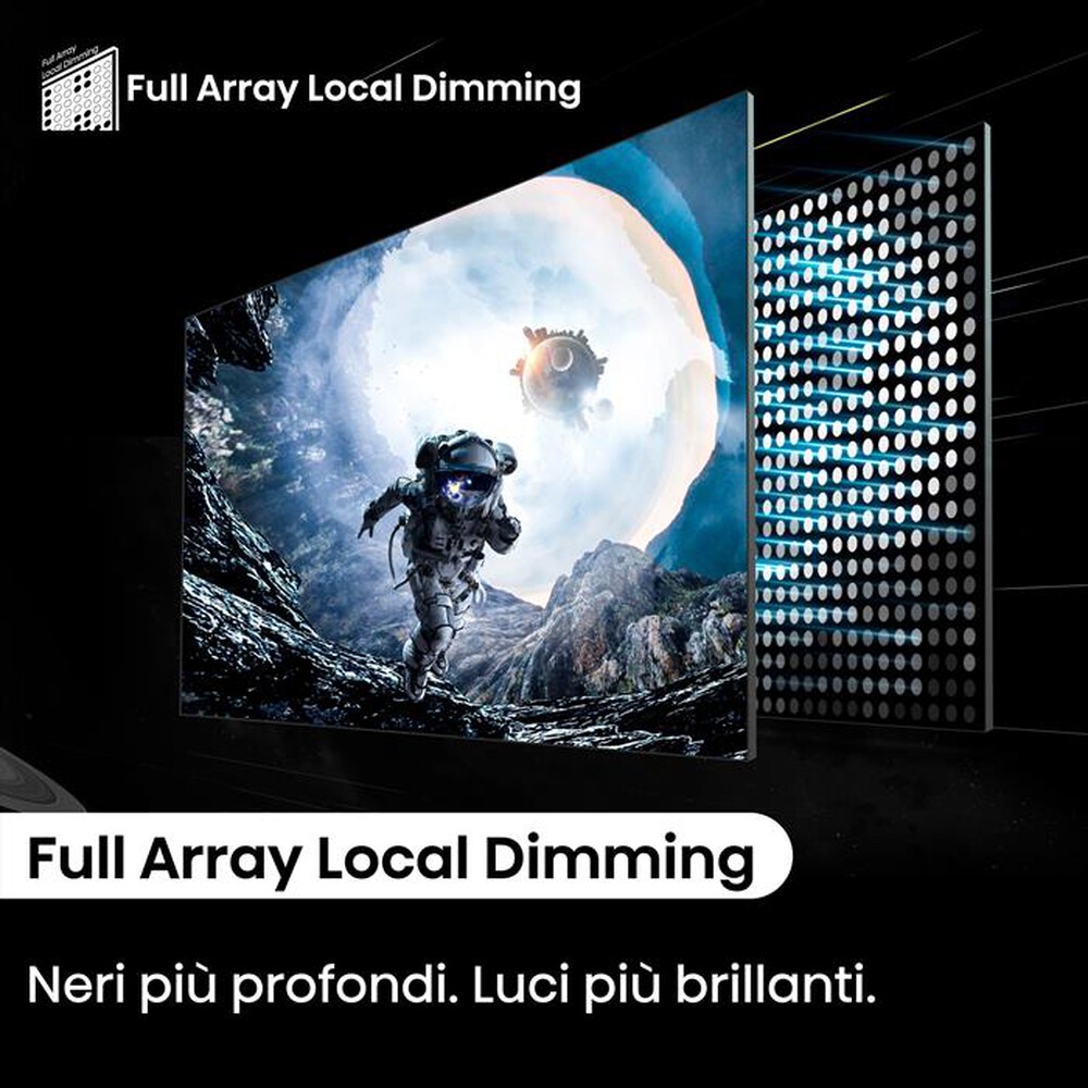 "HISENSE - Smart TV Q-LED UHD 4K 100\" 100E7NQ PRO-NERO"