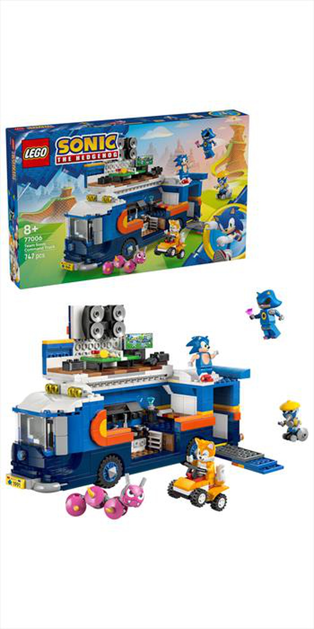 Immagine del prodotto LEGO - SONIC Camion di comando Team SONIC 77006