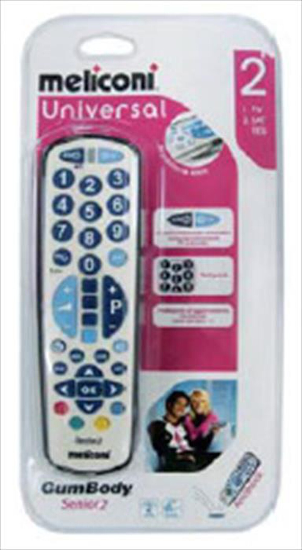 "MELICONI - Telecomando SENIOR 2  806167-Grigio"