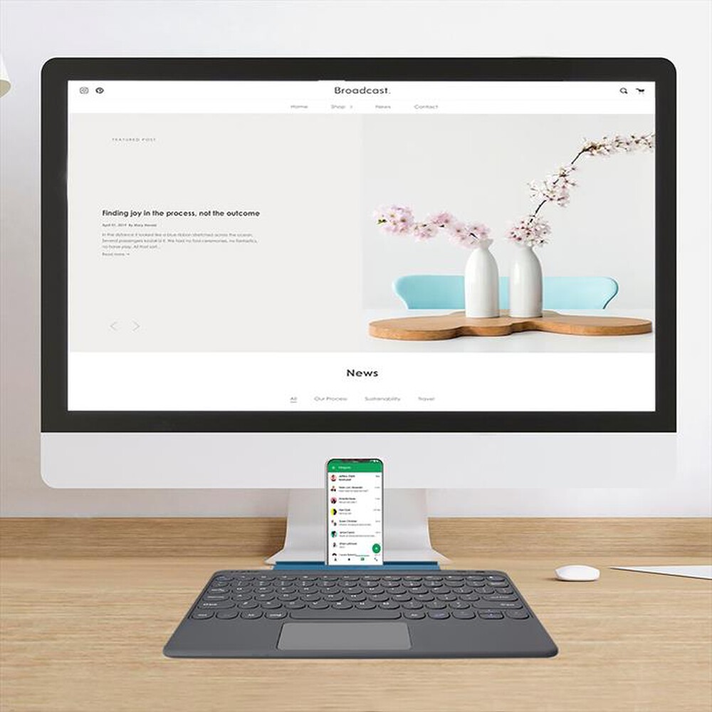 Immagine del prodotto SBS - Universal Bluetooth Keyboard TAUNITOUCHKEYBOARDS-Nero