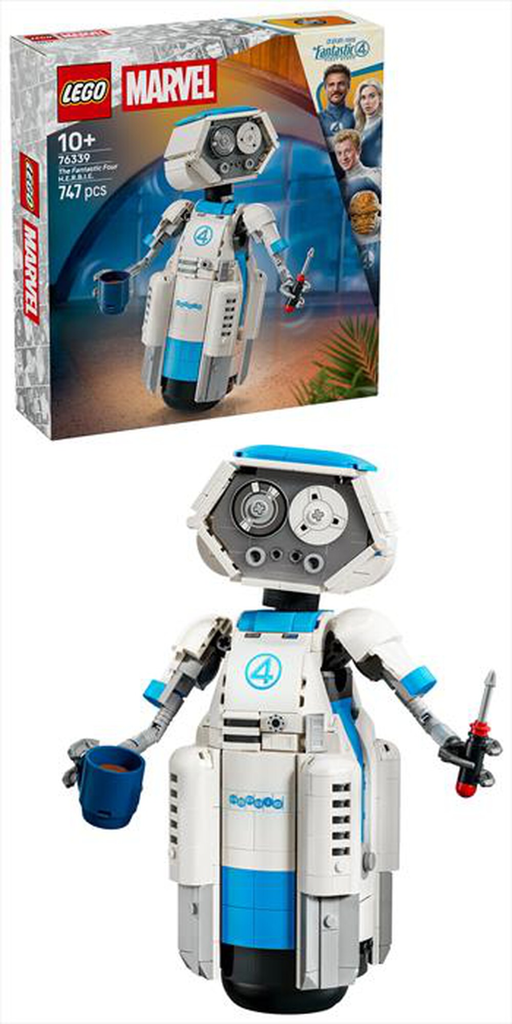 Immagine del prodotto LEGO - MARVEL I Fantastici Quattro H.E.R.B.I.E. - 76339