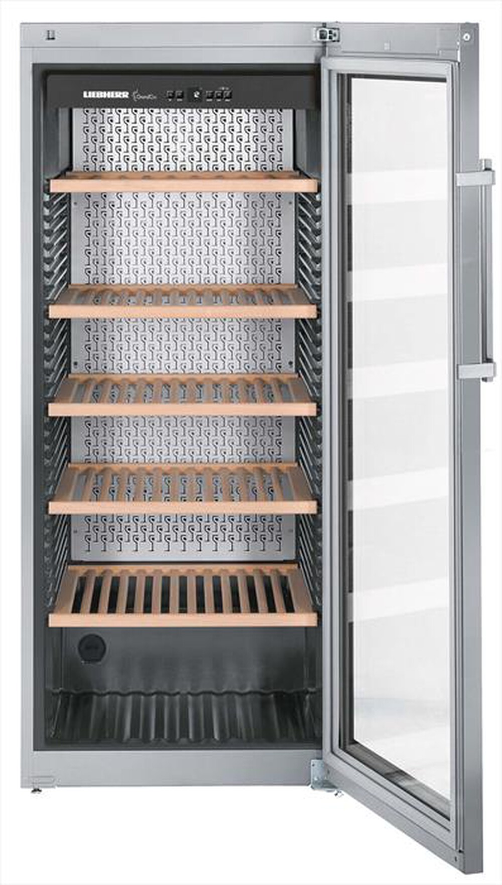 "LIEBHERR - Cantinetta WKES 4552-22 Classe F 201 bottiglie-Acciaio"
