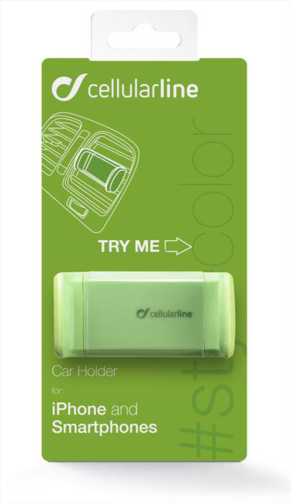 "CELLULARLINE - HANDYSMARTG-Verde"