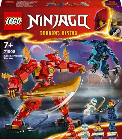 LEGO - NINJAGO Mech elemento Fuoco di Kai - 71808
