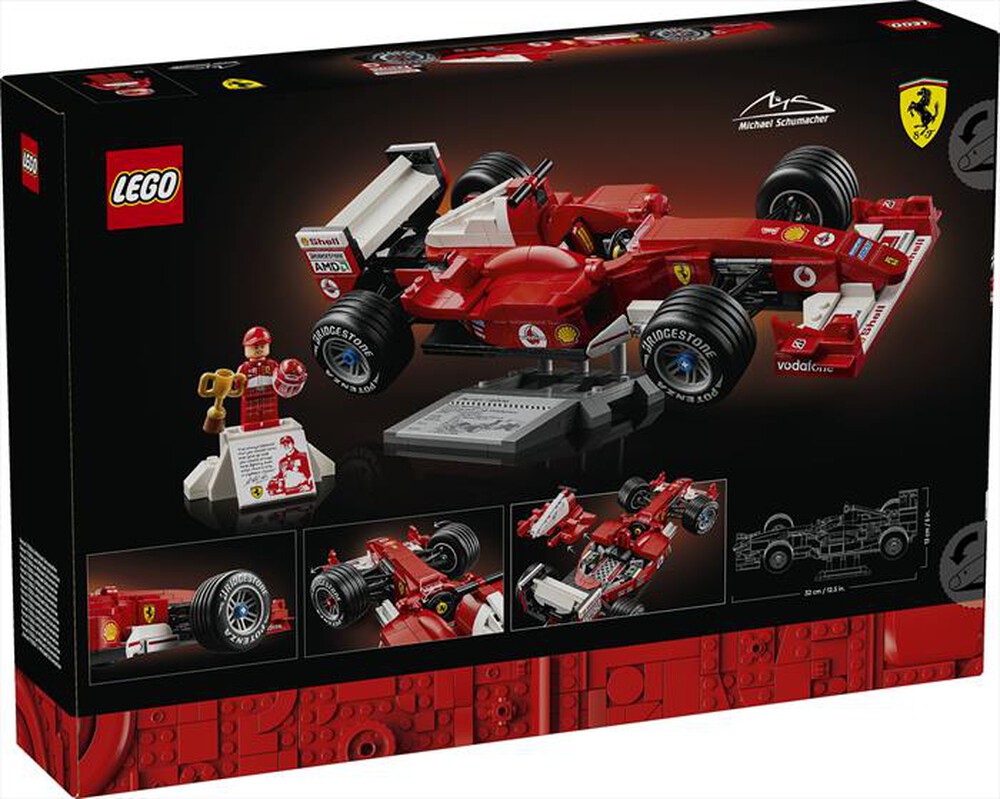 Immagine del prodotto LEGO - ICONS Ferrari F2004 e Michael Schumacher - 11375