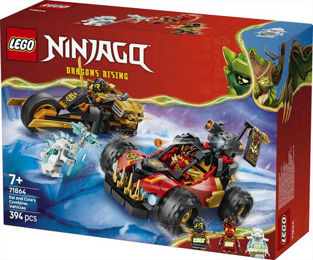 Immagine del prodotto LEGO - Veicoli combinati di Kai e Cole - 71864