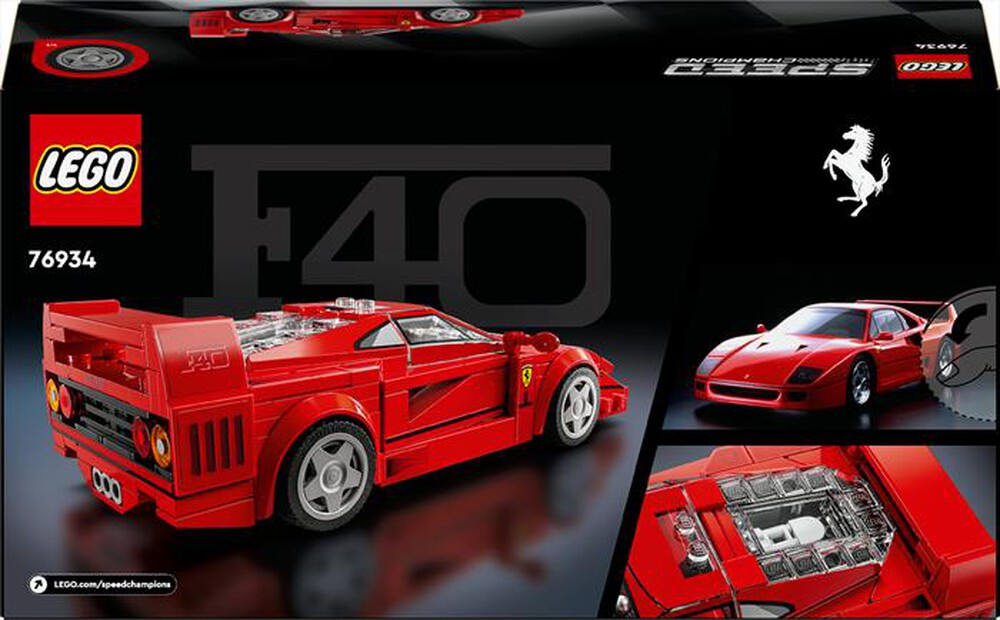 Immagine del prodotto LEGO - SPEED CHAMPIONS Supercar Ferrari F40 76934