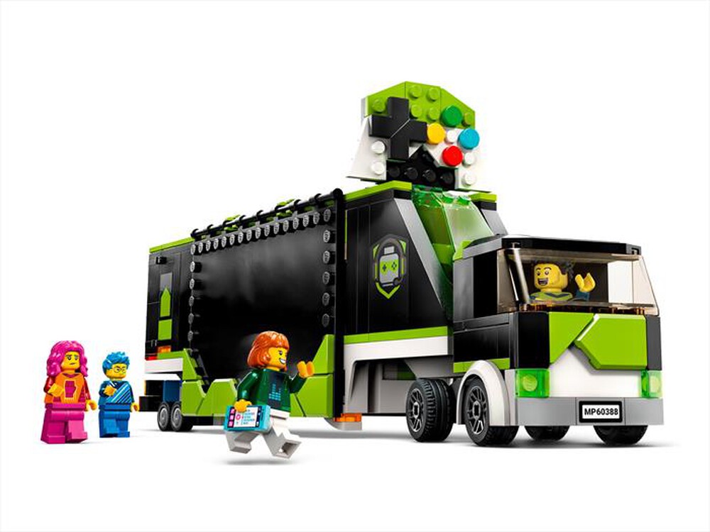 "LEGO - CITY CAMION DEI TORNEI DI GIOCO - 60388-Multicolore"