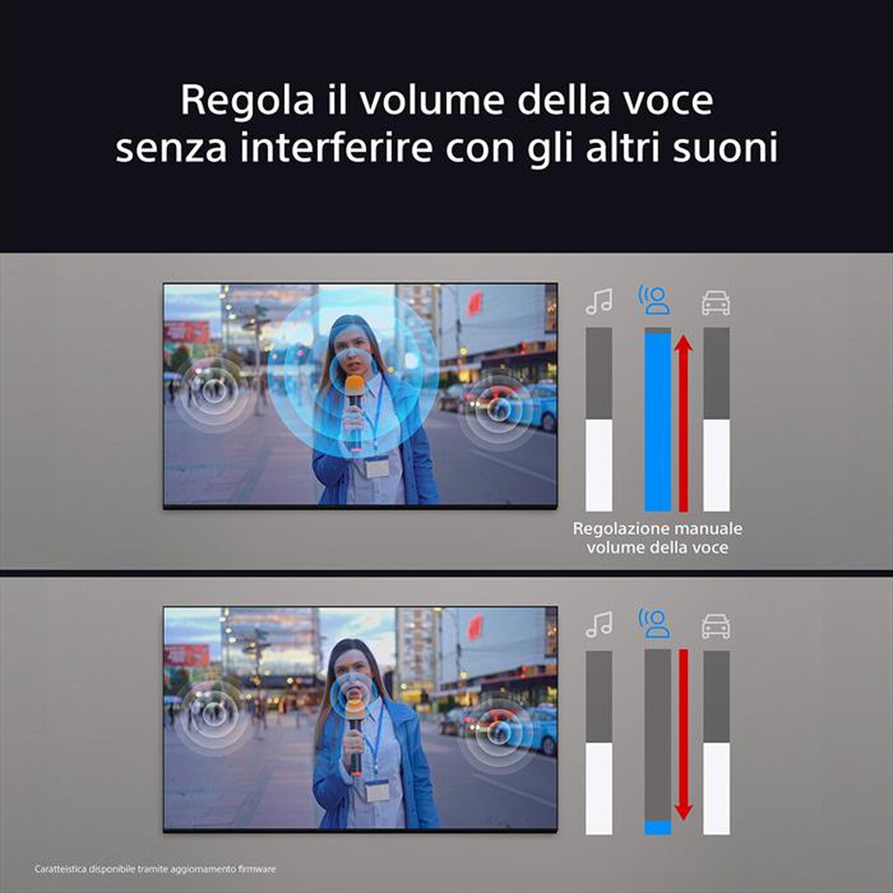 Immagine del prodotto SONY - Smart TV OLED 77" 4K K77XR8APAEP 120Hz-Nero