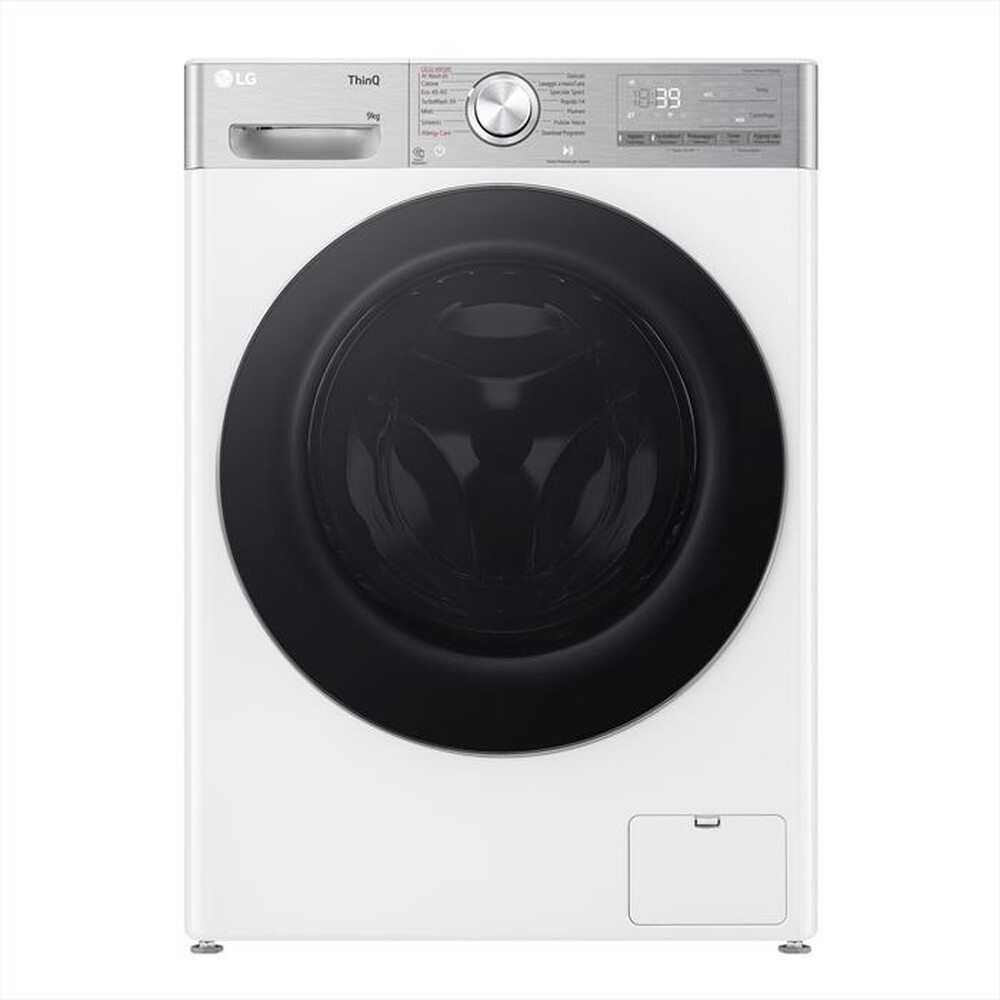 "LG - Lavatrice AI DD R9 F4R9009TPWC 9kg Classe A-Bianca"