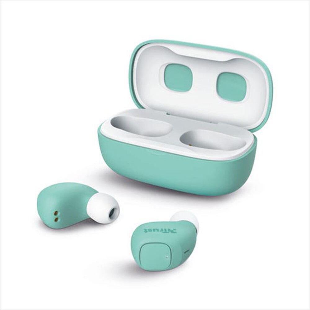 "TRUST - NIKA COMPACT BLUETH EARPHONES MINT-Turquoise"