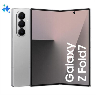 SAMSUNG - Galaxy Z Fold7 12+512GB-Silver Shadow