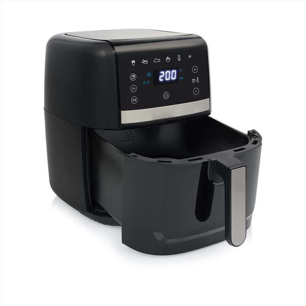 "PRINCESS - Friggitrice ad aria 183040-Nero/Acciaio"