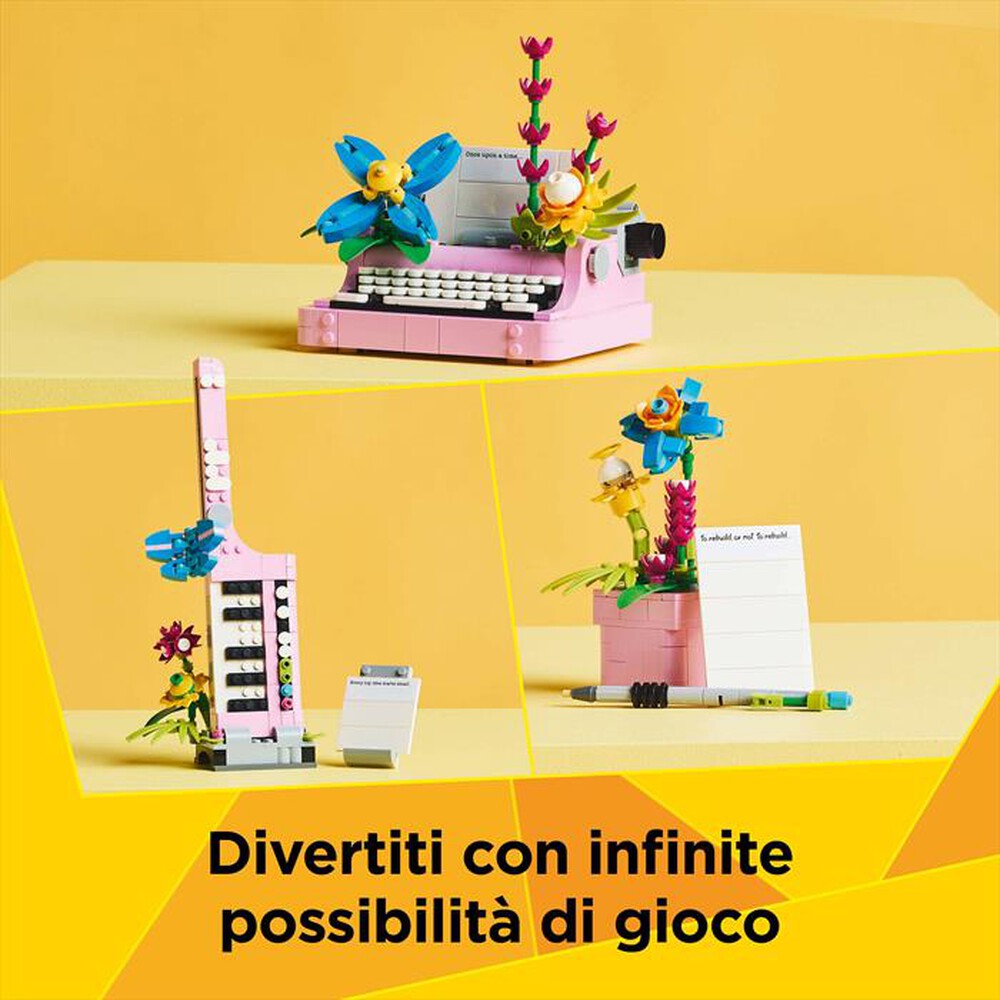 Immagine del prodotto LEGO - CREATOR Macchina da scrivere con fiori 31169