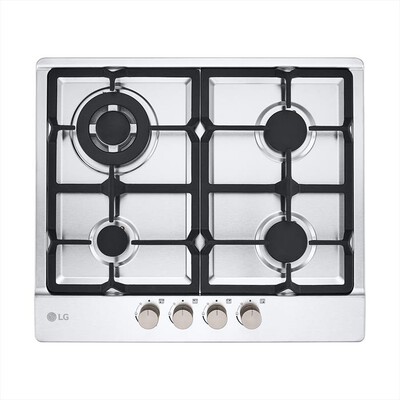 LG - Piano cottura a gas CBGZ2414S 59,4 cm-Inox