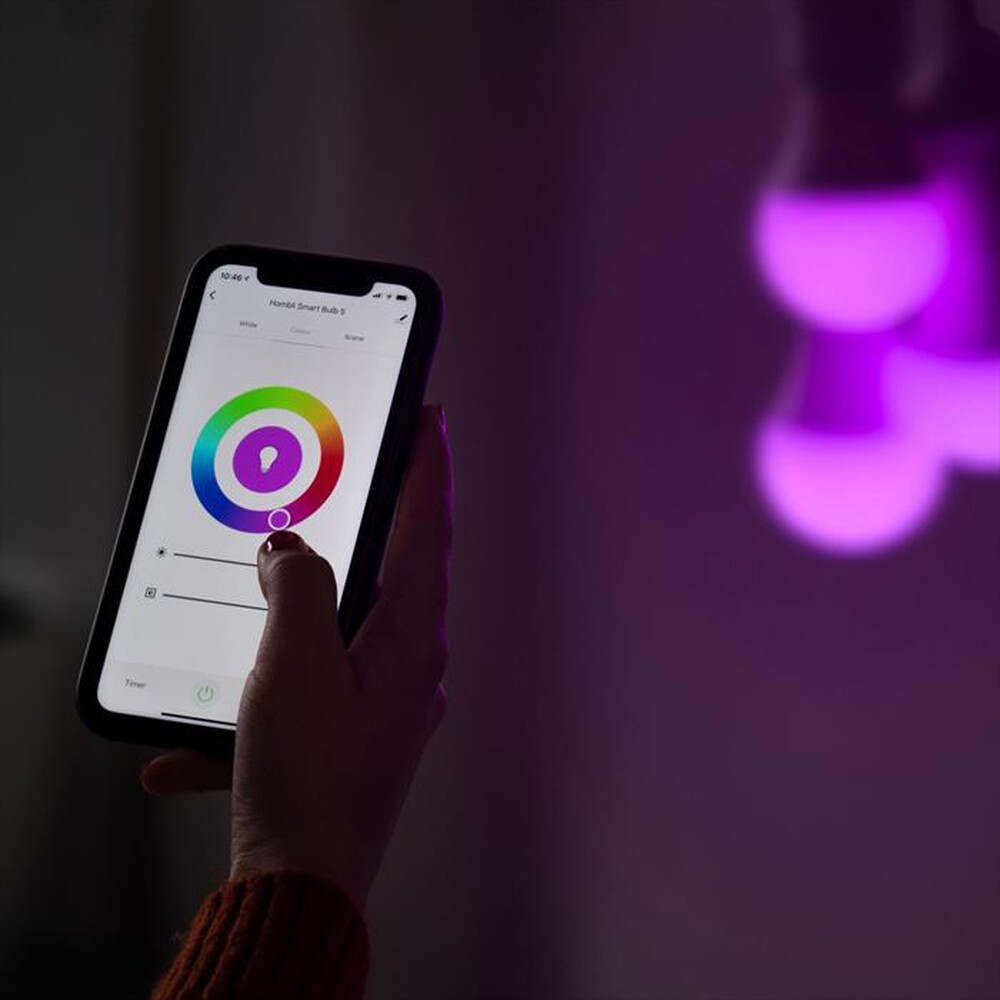 "HOMBLI - Smart bulb CCT/RGB 1+1 Free"