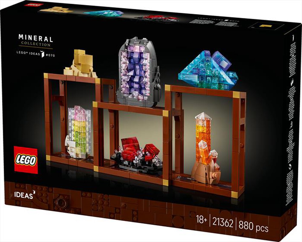 Immagine del prodotto LEGO - IDEAS Collezione di minerali 21362
