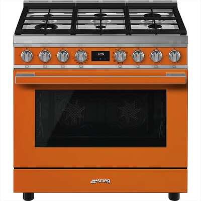 SMEG - Cucina a gas CPF9GMOR1 Classe A-Arancione