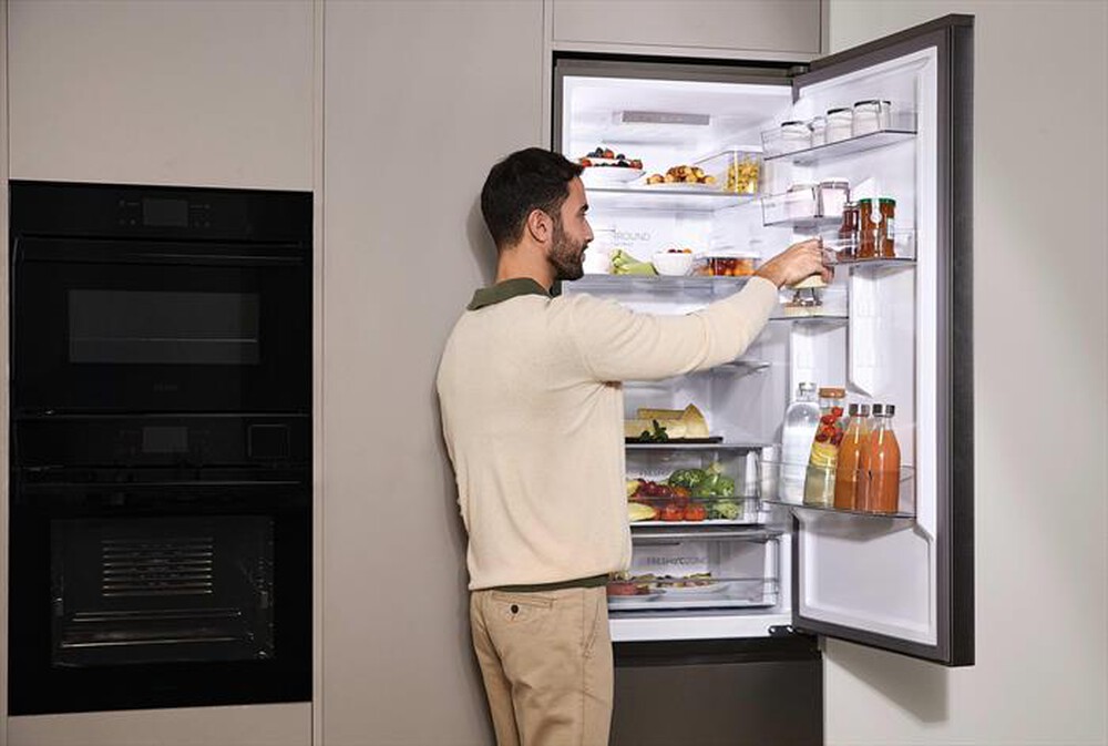 Immagine del prodotto HAIER - Frigorifero Combinato 414L HTR3620CNMG Classe C-Argento