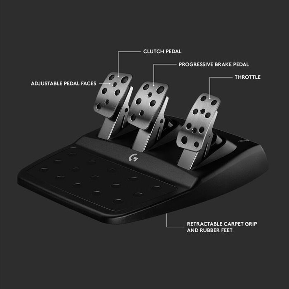 Immagine del prodotto LOGITECH - Volante da corsa e pedali G923 SE (PS5/PS4)-Nero