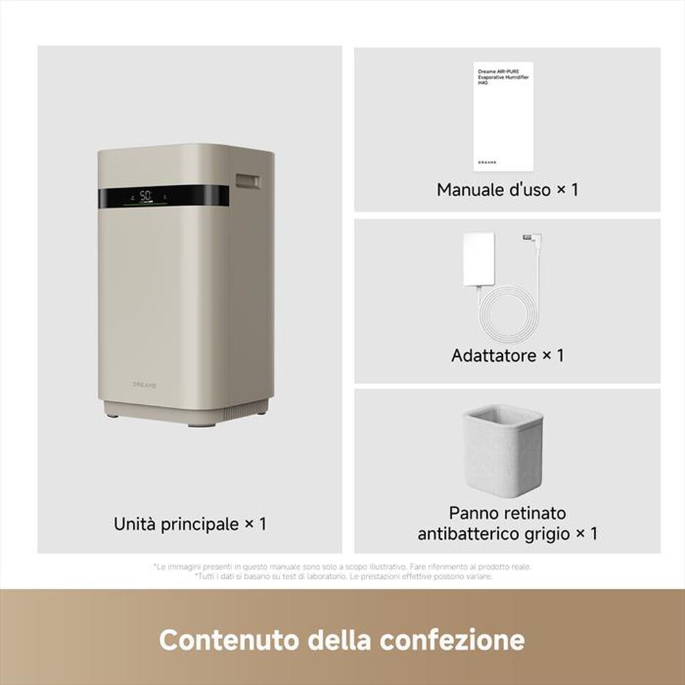 Immagine del prodotto DREAME - Umidificatore Evaporativo H40 VIM-Light Gold