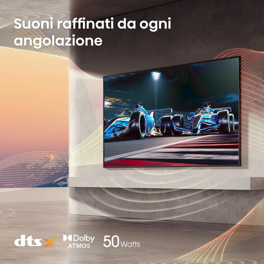 "HISENSE - Smart TV MINI LED UHD 4K 55\" 55U8KQ-Dark Grey"