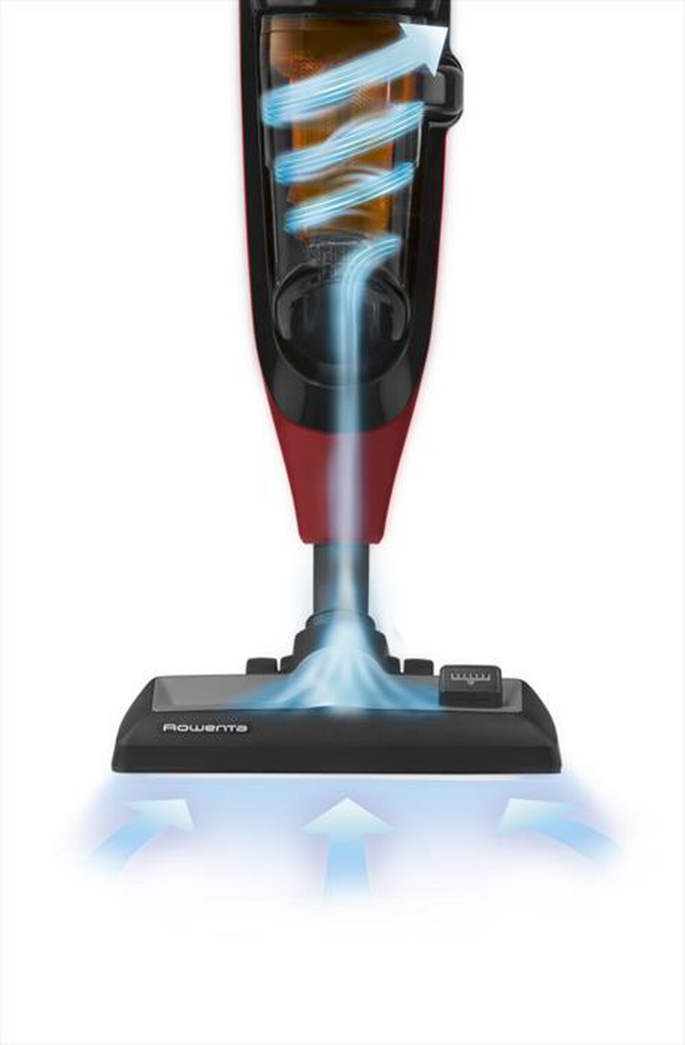 FIGEVIDA Manico Impugnatura Rosso Scopa aspirapolvere Powerline Extreme RH8133 Compatibile per Rowenta RS-RH5954