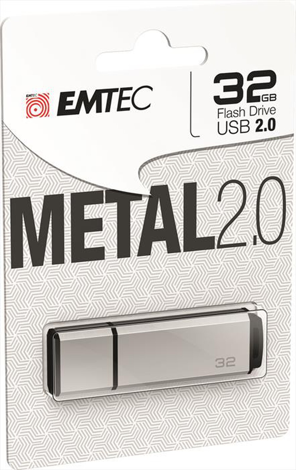 "EMTEC - EMTEC METAL C900 32GB USB2.0 - Grigio / Alluminio"