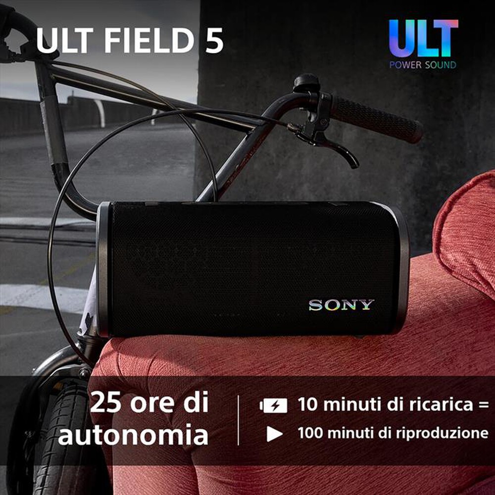 "SONY - Speaker portatile Wireless Bluetooth SRSULT50W.CE7-Bianco"