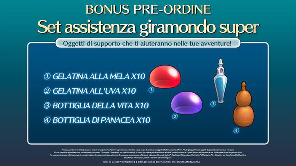 Immagine del prodotto NAMCO - TALES OF GRACES F REMASTERED  PS5-NESSUNA