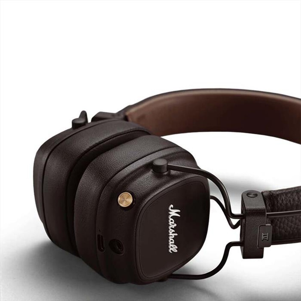 "MARSHALL - Cuffie a padiglione chiuso Major IV-Marrone"