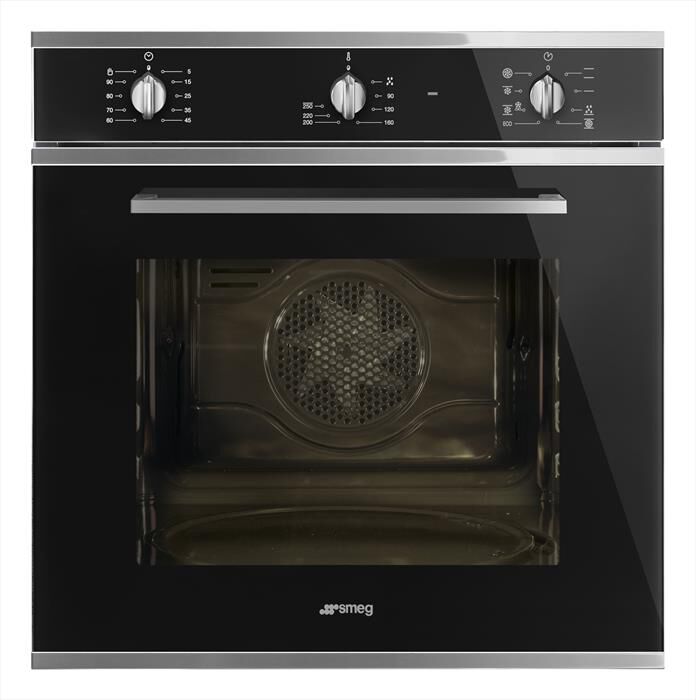SMEG - Forno incasso elettrico SF64M3TVN Classe A-Nero | Euronics