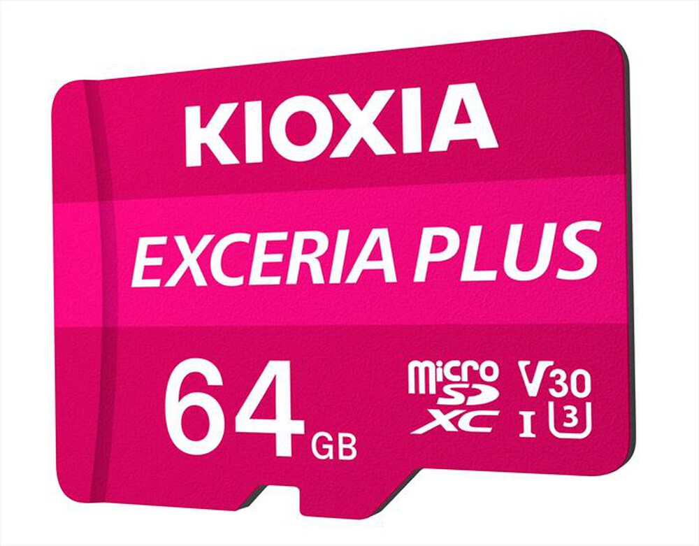 "KIOXIA - MICROSD EXCERIA PLUS MPL1 UHS-1 64GB-Rosa"