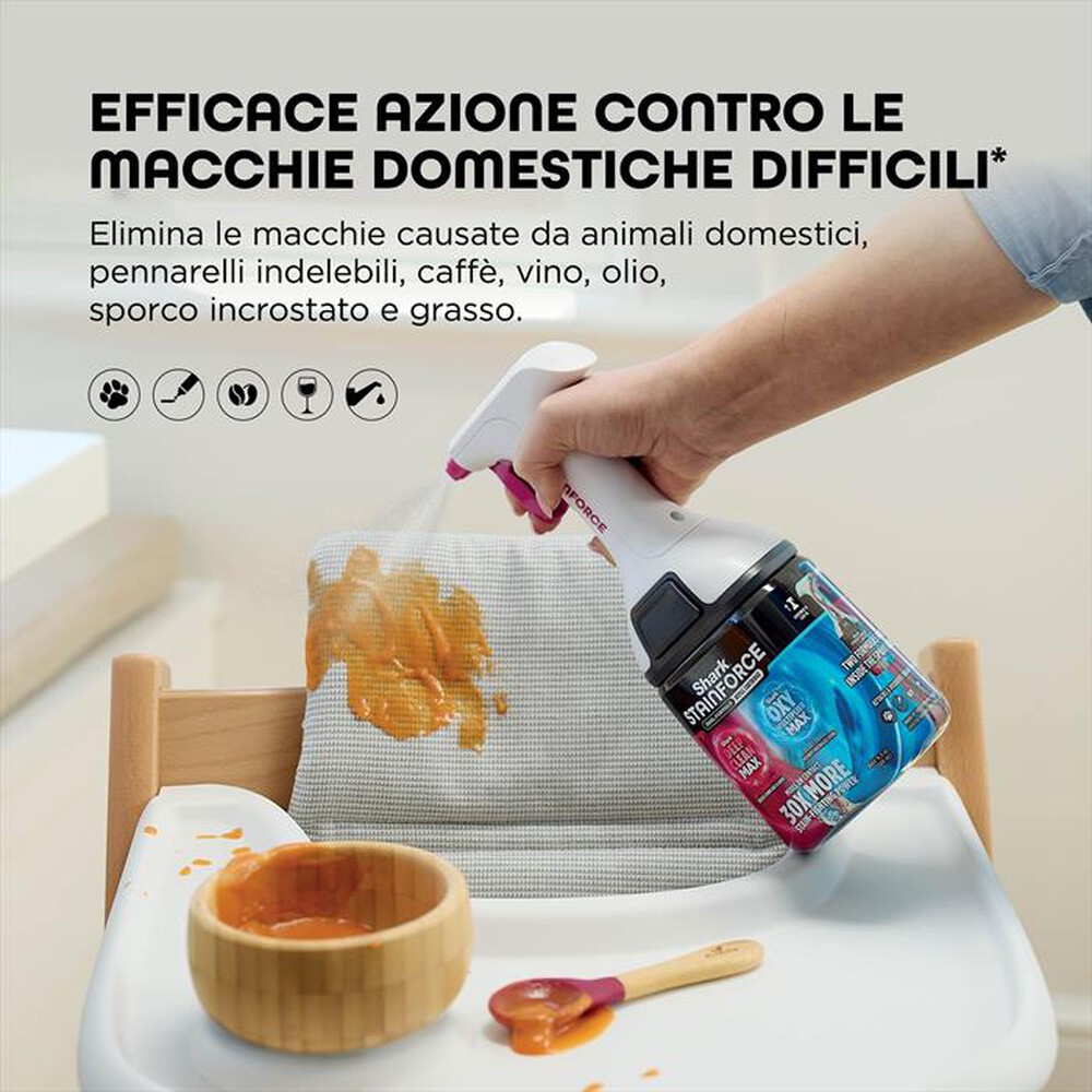 Immagine del prodotto SHARK - RICARICA DA 500&nbsp;ML&nbsp;STAINFORCE CON TESTINA-Bianco