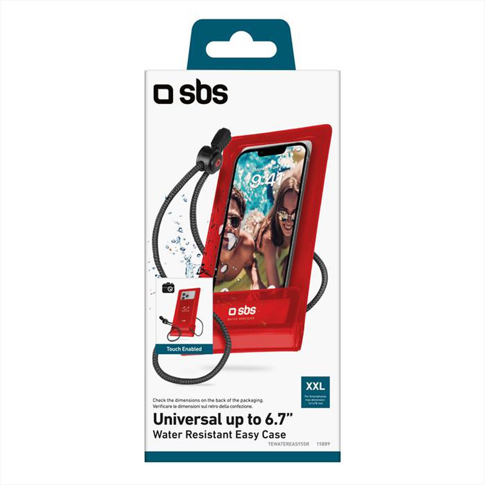 "SBS - TEWATEREASY55R-ROSSO"