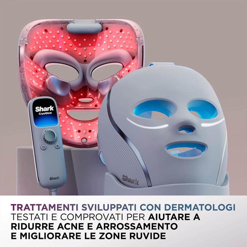 Immagine del prodotto SHARK - CRYOGLOW MASCHERA VISO LED-Bianco
