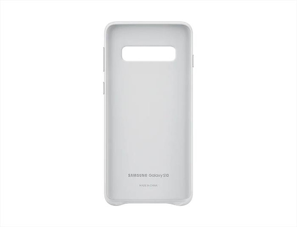 "SAMSUNG - LEATHER COVER GALAXY S10-Bianco"