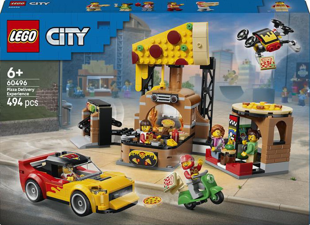 Immagine del prodotto LEGO - CITY Centro di consegna pizze con veicoli - 60496