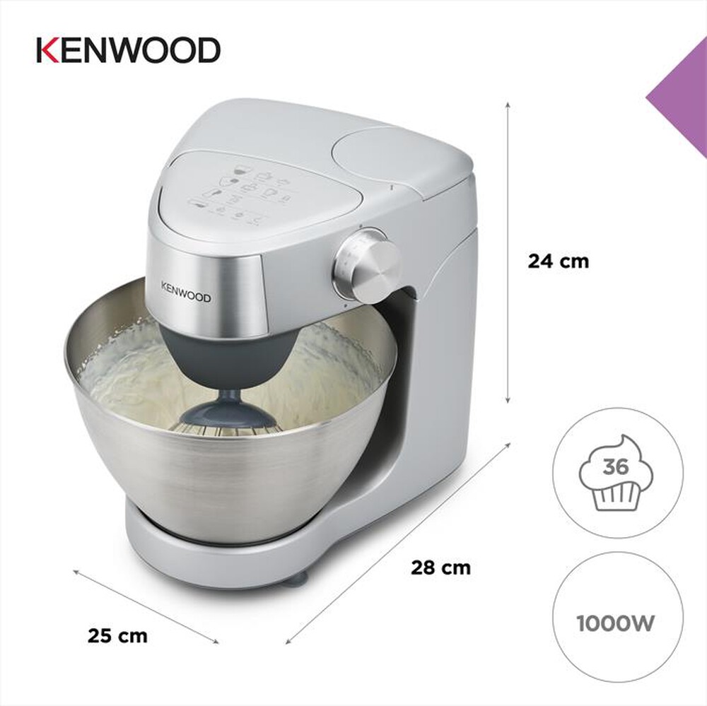 "KENWOOD. - PROSPERO+ KHC29.POSI IMPASTATRICE PLANETARIA-SILVER"