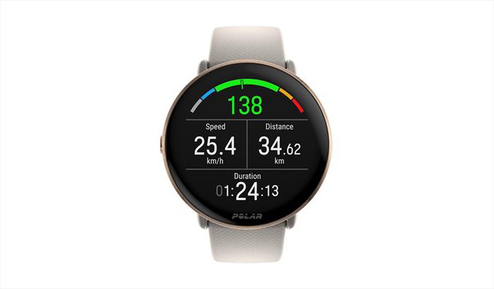 "POLAR - Ignite 3 Fitness & Wellness Watch Greige Sand S-L"