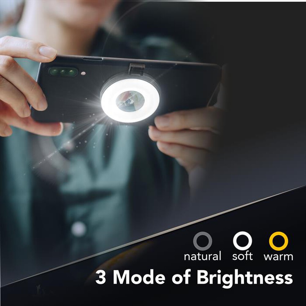 Immagine del prodotto CELLULARLINE - Anello magnetico MAGNETIC RING LIGHT-Nero