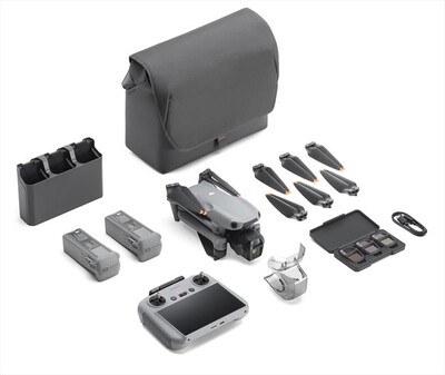 DJI - Drone AIR 3S FLY MORE COMBO (DJI RC 2)-Grigio