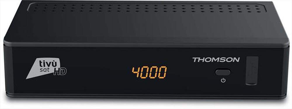 "STRONG - Decoder satellitare S2 con Tivusat HD THS807TIVU-nero"