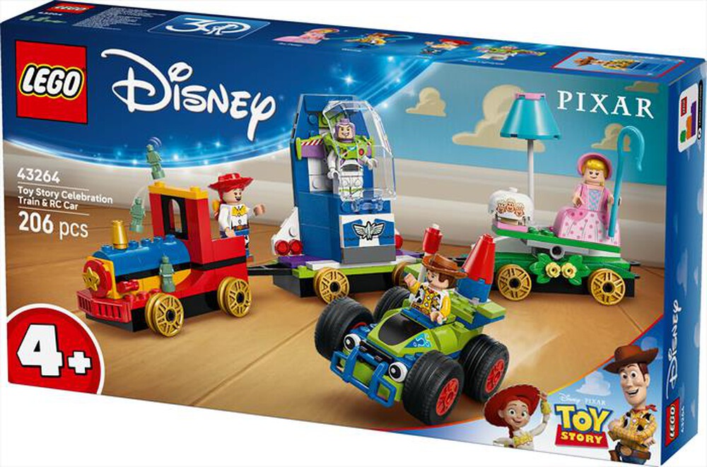 Immagine del prodotto LEGO - DISNEY Pixar Toy Story: Treno e Auto RC 43264