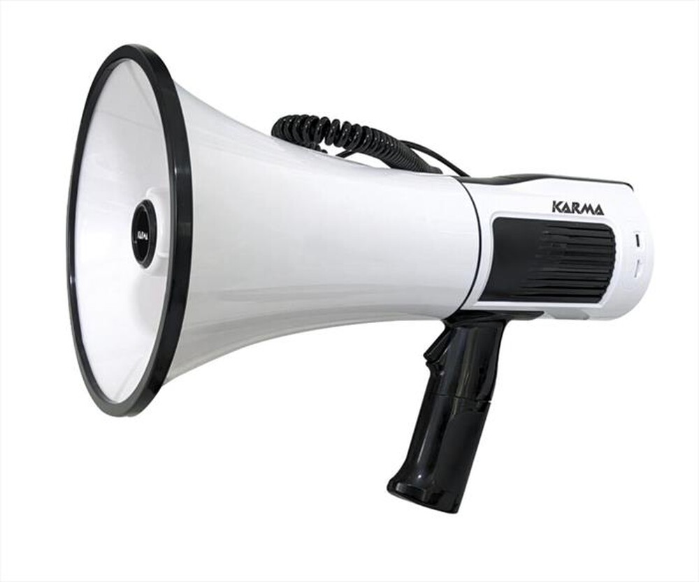 Immagine del prodotto KARMA - Mini megafono GT 1231BT-bianco e nero