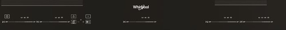 "WHIRLPOOL - Piano cottura elettrico WT 1090 BA 90 cm-Nero"
