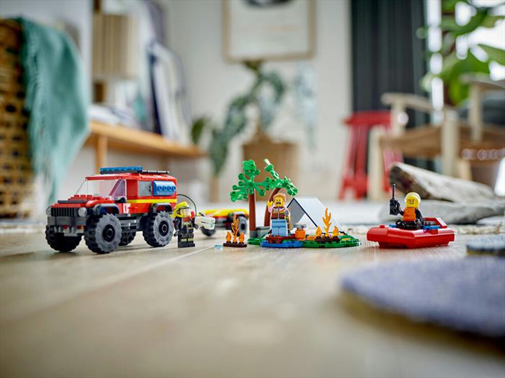 Immagine del prodotto LEGO - CITY Fire Fuoristrada antincendio e gommone 60412