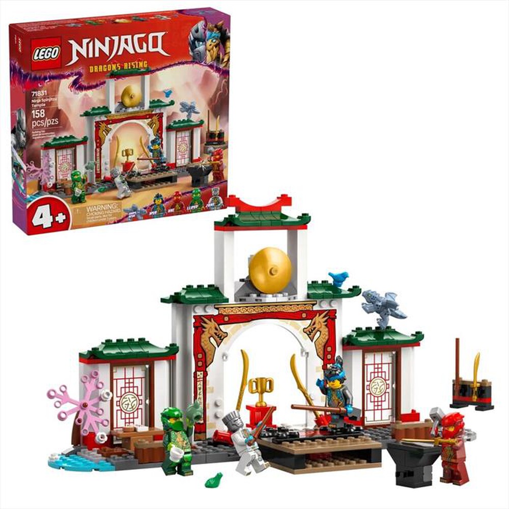 "LEGO - NINJAGO Tempio dello Spinjitzu Ninja - 71831-Multicolore"